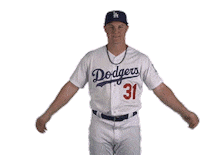 i love la los angeles dodgers Sticker by MLB