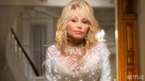 Dolly Parton Yes GIF by NETFLIX