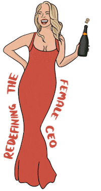 Boss Babe Smile Sticker by Monica Yates Health