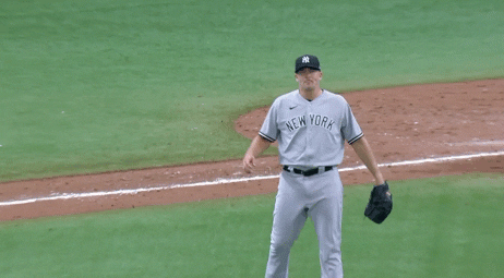 Happy New York Yankees GIF by Jomboy Media