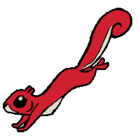 Squirrel Sticker by Bradley University