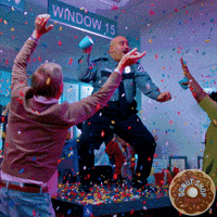 coffee time dancing GIF by The Original Donut Shop Coffee