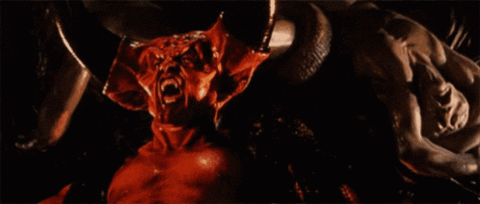 valaryant giphygifmaker devil tim curry the legend GIF