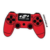 Slab Game Controller Sticker by Silicon Labs