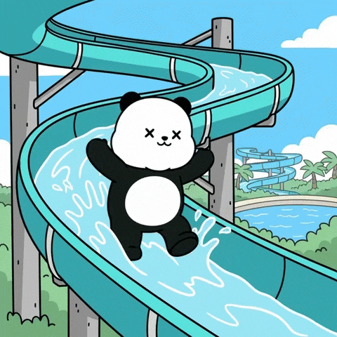 Water Park Fun GIF by Kanpai Pandas