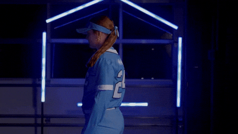 Softball Smile GIF by UNC Tar Heels