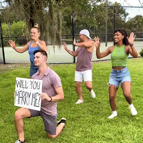 Tommy Encounters A Flash Mob Wedding Proposal