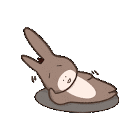 roba_blahblah donkey roba robadonkey Sticker