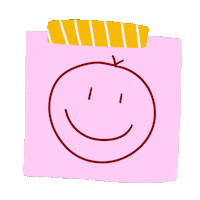 Doodle Smile Sticker