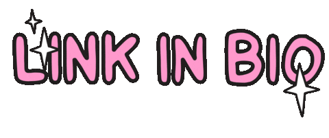 Pink Link Sticker by Poppy Deyes
