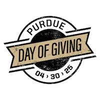 Giving Purdue University Sticker by Purdue For Life Foundation