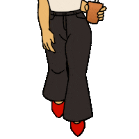 Girl Woman Sticker by WearBums