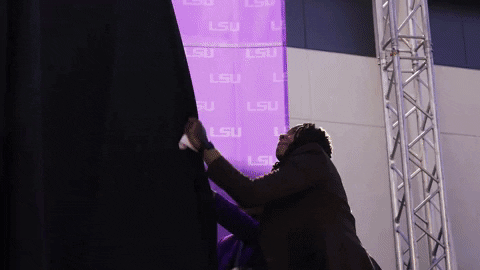 Unveiling Womens Basketball GIF by LSU Tigers