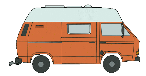 Volkswagen Vw Sticker by GurkewillReisen