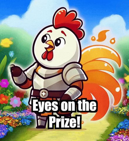 Eyes On The Prize Garden GIF by Zorooster