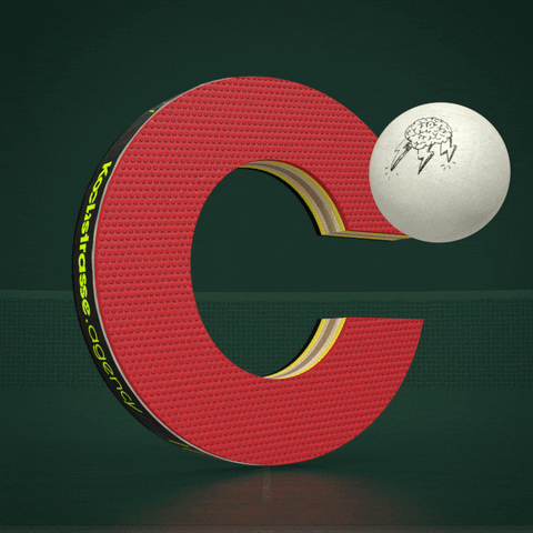 Ping Pong 3D GIF by Kochstrasse™