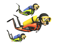 diving GIF