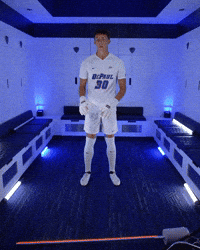 Mens Soccer GIF by DePaul Athletics