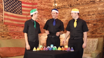 Incredible Teamwork as Juggling Team Perform Jingle Bells