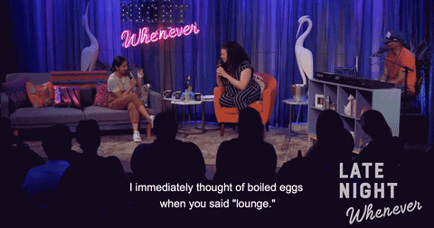 aparna nancherla eggs GIF by WNYC Studios