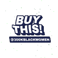 300kblackwomen black owned business 300kblackwomen 300k black women thebouncebackagenda Sticker