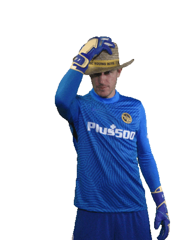 Cowboy Hallo Sticker by BSC Young Boys