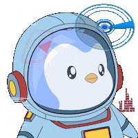 Artificial Intelligence Robot Sticker by Pudgy Penguins