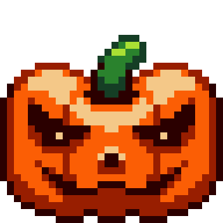 Pixel Halloween Sticker by Pixelnacho