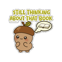 Books Reading Sticker