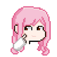 Pixel Love Sticker