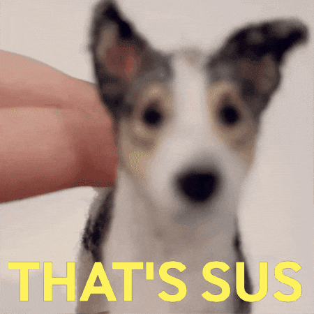 Suspicious Good Boy GIF