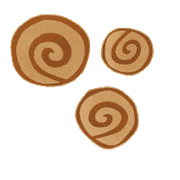 Cinnamon Roll Sticker by Henry&Jules