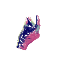 a_pach_e fire yeah hand click Sticker