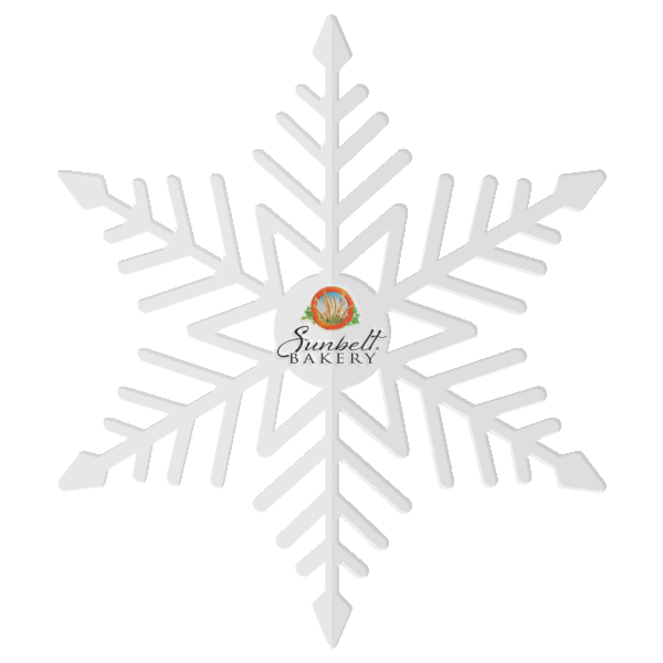 Snow Winter Sticker by Sunbelt Bakery