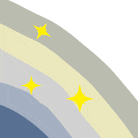 Rainbow Color Sticker