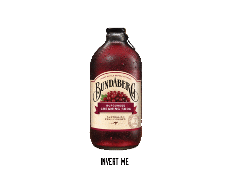 Inverting Bundaberg Creaming Soda Sticker by Bundaberg Brewed Drinks