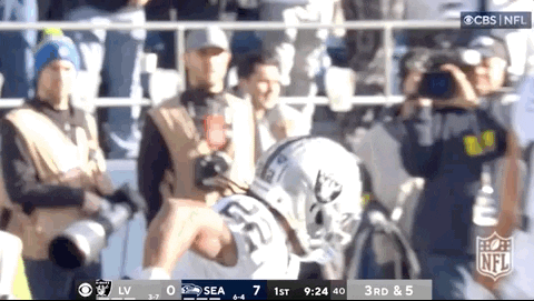 Las Vegas Raiders Football GIF by NFL