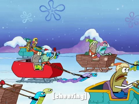 season 8 frozen face-off GIF by SpongeBob SquarePants