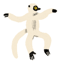 Happy Dance Sticker by Corraini