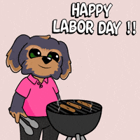 Labor Day Eating GIF by BoDoggos