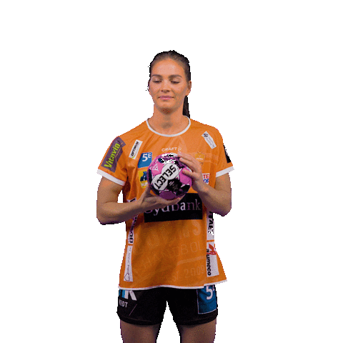 OdenseHaandbold giphyupload orange handball handbold Sticker