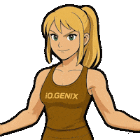 Girls Power Biceps Sticker by Io.Genix