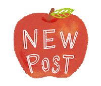 Post Apple Sticker