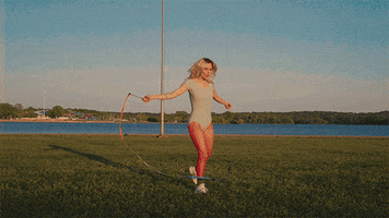 Aerobics Calisthenics GIF by Liza Anne