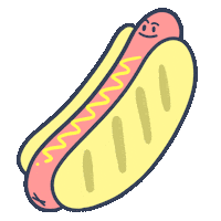 dog summer Sticker by Blake Jones