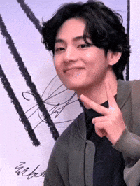 Happy Kim Taehyung GIF