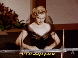 marilyn monroe the envelope please GIF by The Academy Awards
