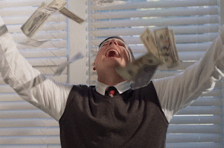 Make It Rain Money GIF by Joel Byars
