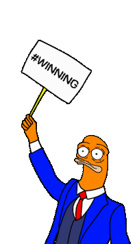 Business Man Win Sticker by shremps