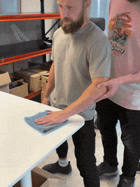 Office Rubbing GIF by Azeron